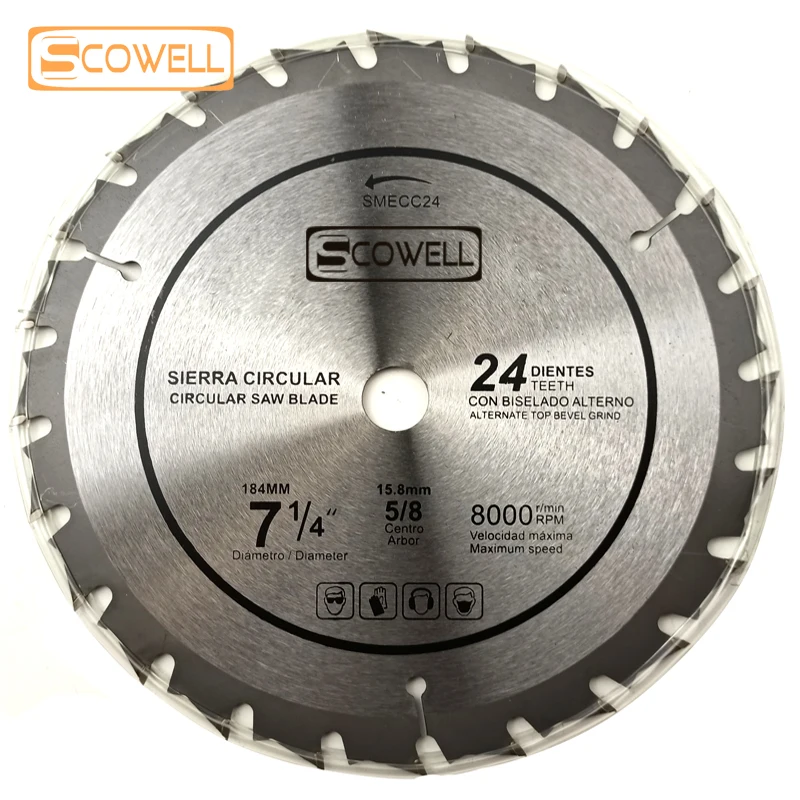 30% скидка SCOWELL 7-1/4 дюйма Алмазный карбидный наконечник сегментного типа лезвия для циркулярной пилы 24 зубца режущие лезвия для пилы по дерев...
30% скидка SCOWELL 7-1/4 дюйма Алмазный карбидный наконечник сегментного типа лезвия для циркулярной пилы 24 зубца режущие лезвия для пилы по дерев...
