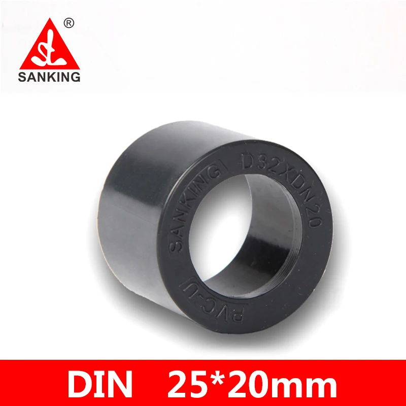 Sanking PVC Reducing Bushing 25*20mm Pipe Fitting Fish Tank Adapter Water Pipe Connector Home Garden Irrigation
Sanking PVC Reducing Bushing 25*20mm Pipe Fitting Fish Tank Adapter Water Pipe Connector Home Garden Irrigation