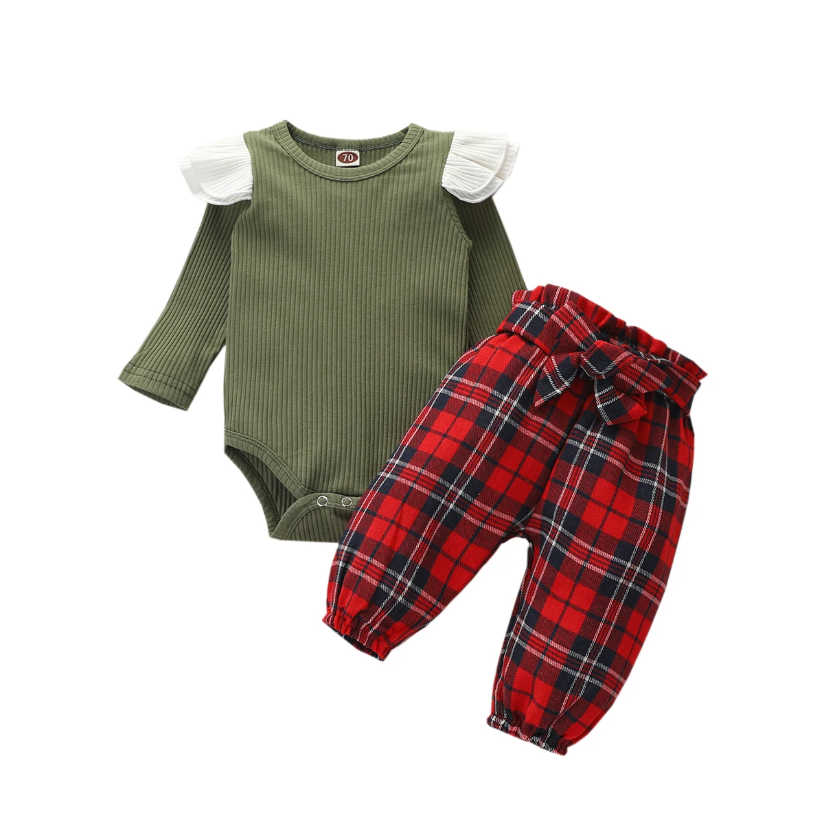 Emmababy Newborn Baby Clothes Solid Color Long Sleeve O-Neck Knitted Cotton Romper Tops Plaids Long Pants 2Pcs Outfits Autumn
Emmababy Newborn Baby Clothes Solid Color Long Sleeve O-Neck Knitted Cotton Romper Tops Plaids Long Pants 2Pcs Outfits Autumn