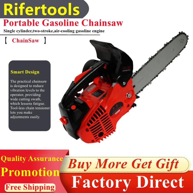 Multifunction Garden Tools High Power Portable 12inches 25cc Gasoline Chainsaw Mini Chain Saw For Wood Bamboo Tree Feller
Multifunction Garden Tools High Power Portable 12inches 25cc Gasoline Chainsaw Mini Chain Saw For Wood Bamboo Tree Feller