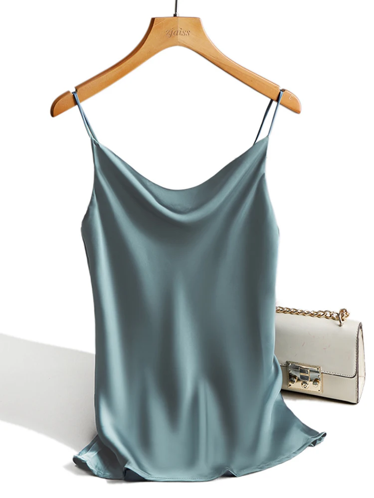 Satin Silk Tank Tops Female 2021 Summer Sexy Strap Basic Spaghetti Strap Tops Women Sleeveless Camisole Camis Vest Black White
Satin Silk Tank Tops Female 2021 Summer Sexy Strap Basic Spaghetti Strap Tops Women Sleeveless Camisole Camis Vest Black White