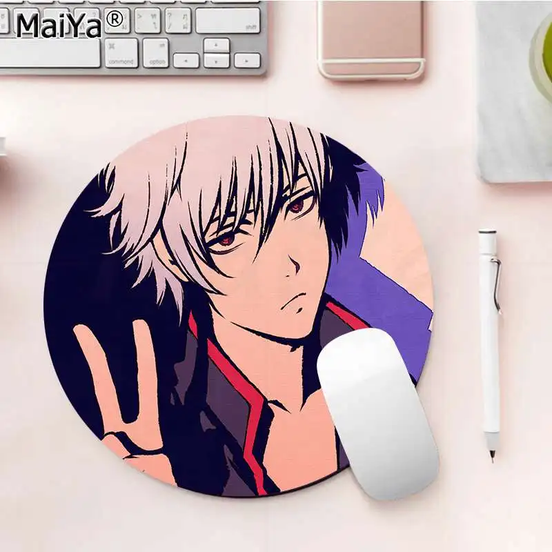 MaiYa Cool New Anime GINTAMA Sakata Gintoki gamer play mats round gaming Mousepad gaming Mousepad Rug For PC Laptop Notebook
MaiYa Cool New Anime GINTAMA Sakata Gintoki gamer play mats round gaming Mousepad gaming Mousepad Rug For PC Laptop Notebook