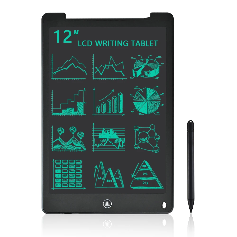 12 Inch LCD Writing Tablet Electronic Drawing Doodle Board Digital Colorful Handwriting Pad Perfect Gifts for Kids and Adults
12 Inch LCD Writing Tablet Electronic Drawing Doodle Board Digital Colorful Handwriting Pad Perfect Gifts for Kids and Adults