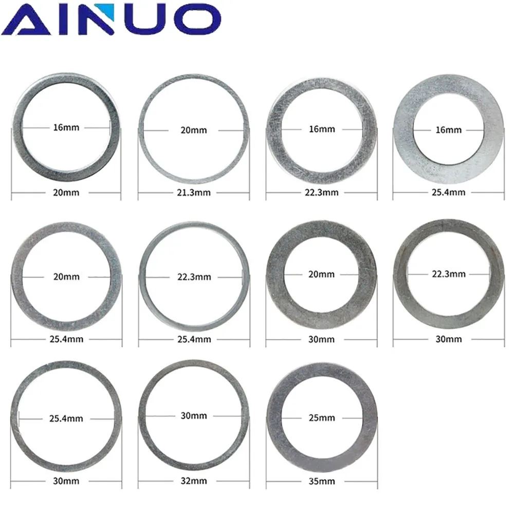 2Pcs 16mm-50mm Circular Saw Blade Cutting Ring Tct Carbide Cutting Disc Conversion Ring Woodworking Tools
2Pcs 16mm-50mm Circular Saw Blade Cutting Ring Tct Carbide Cutting Disc Conversion Ring Woodworking Tools