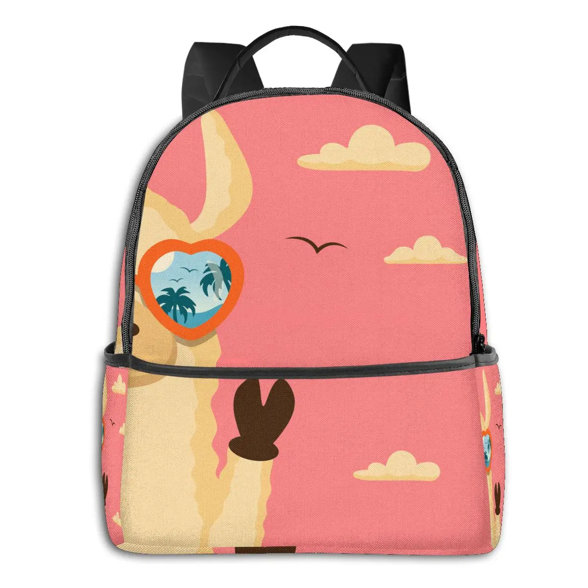 Модный рюкзак с животными счастливой ламы, рюкзак для подростков, студентов, школьная сумка, уникальная Студенческая сумка для книг
Модный рюкзак с животными счастливой ламы, рюкзак для подростков, студентов, школьная сумка, уникальная Студенческая сумка для книг