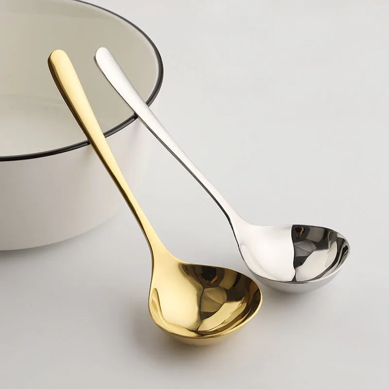 304 Stainless Steel Adult Soup Thickened Long Handle Household Kitchen Seasoning Porridge Large Spoon Utensílios De Cozinha
304 Stainless Steel Adult Soup Thickened Long Handle Household Kitchen Seasoning Porridge Large Spoon Utensílios De Cozinha