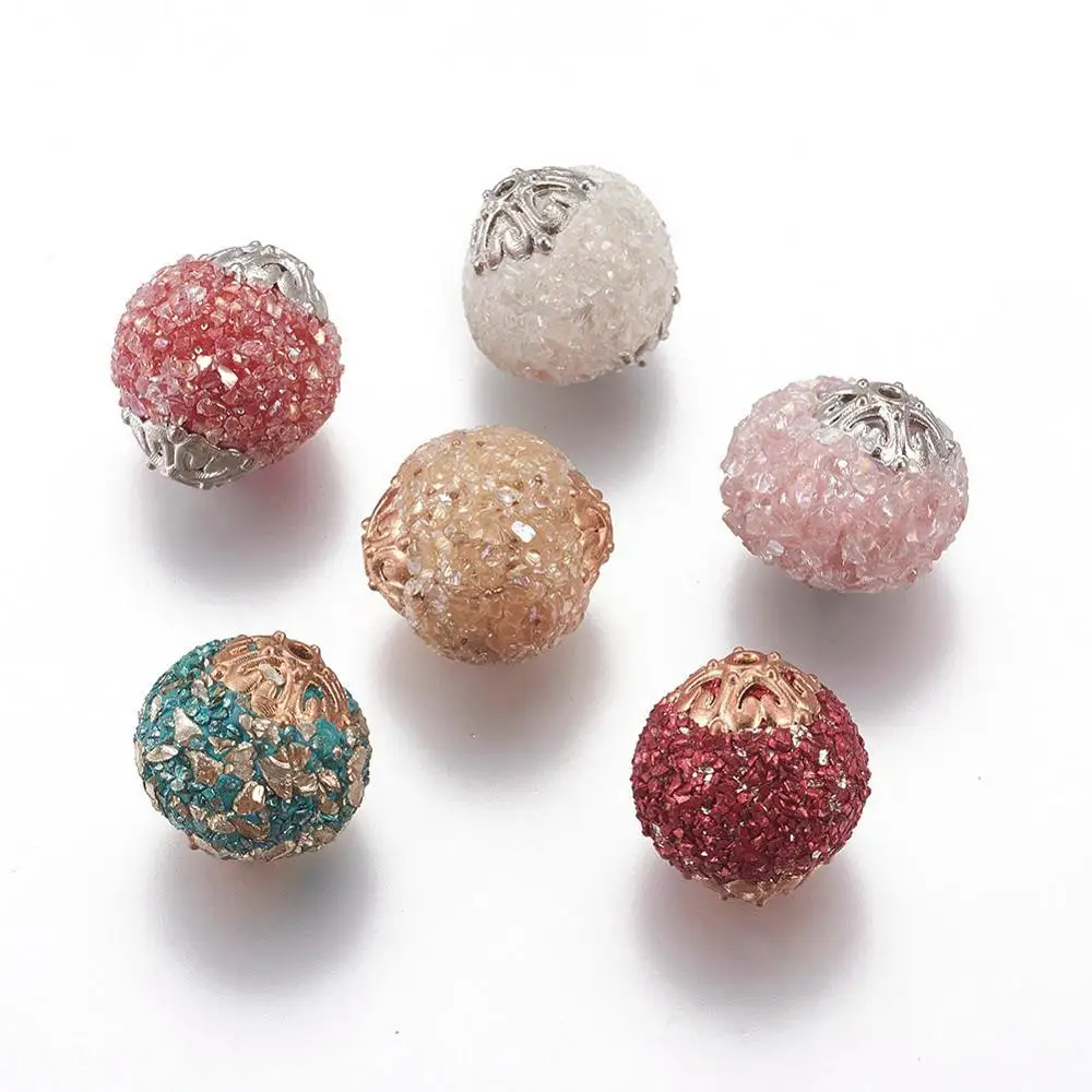 10pcs Round Handmade Indonesia Beads with Metal Findings Antique Silver Color Plated 19.5x18.5~19mm Hole: 1.5mm
10pcs Round Handmade Indonesia Beads with Metal Findings Antique Silver Color Plated 19.5x18.5~19mm Hole: 1.5mm