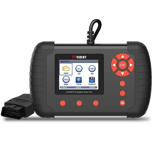 Original VIDENT iLink400 For ABS / SRS / EPB / DPF Regeneration/Oil Reset Update Online with 25 vehicle Full System Scan Tool
Original VIDENT iLink400 For ABS / SRS / EPB / DPF Regeneration/Oil Reset Update Online with 25 vehicle Full System Scan Tool