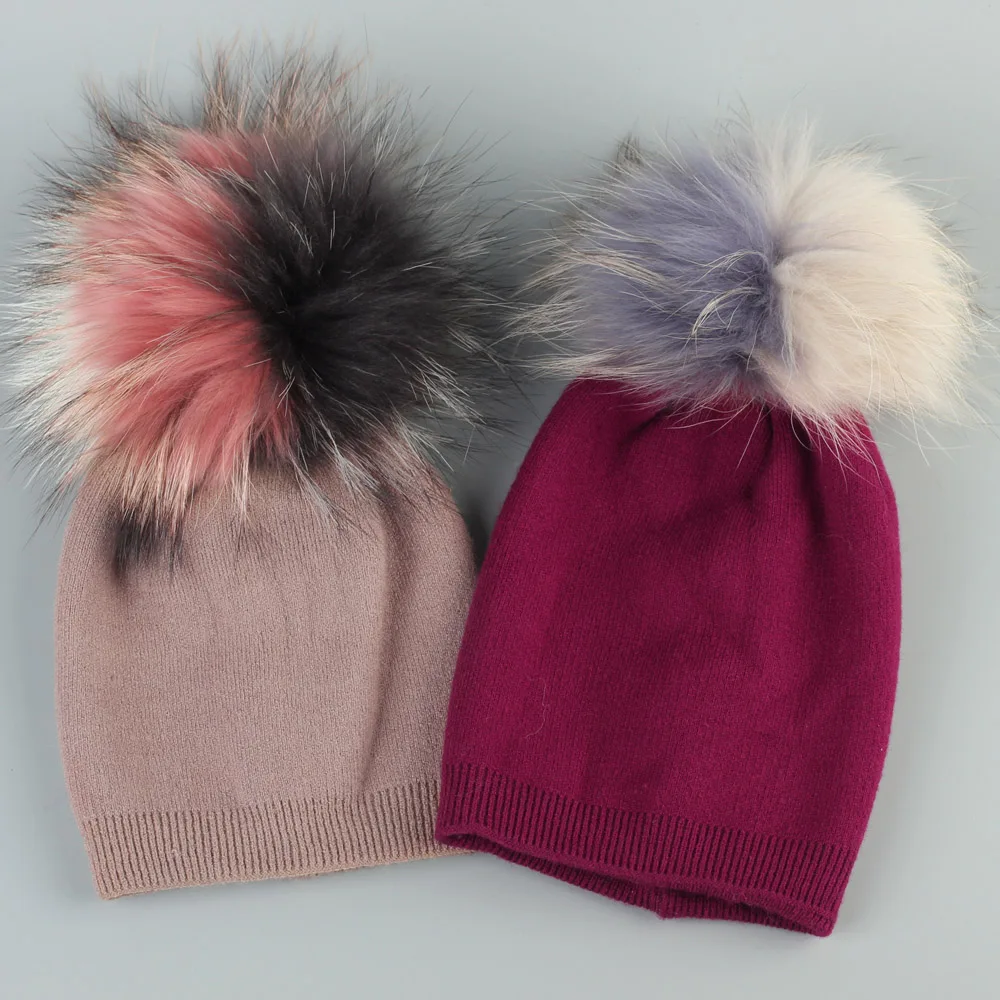 Geebro Newborn Baby Cashmere Knitted Beanies With Patchwork Raccoon Triple Color Pompom For Girls Boys Kids Cotton Skullies Cap
Geebro Newborn Baby Cashmere Knitted Beanies With Patchwork Raccoon Triple Color Pompom For Girls Boys Kids Cotton Skullies Cap