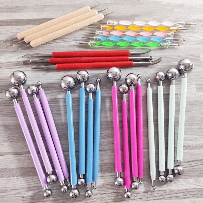 Colorful Stainless Steel Indenter Soft Pottery DIY Tool Set Embossing Pen Stick Rhinestones Pen Handicraft Jewelry Making Tools
Colorful Stainless Steel Indenter Soft Pottery DIY Tool Set Embossing Pen Stick Rhinestones Pen Handicraft Jewelry Making Tools