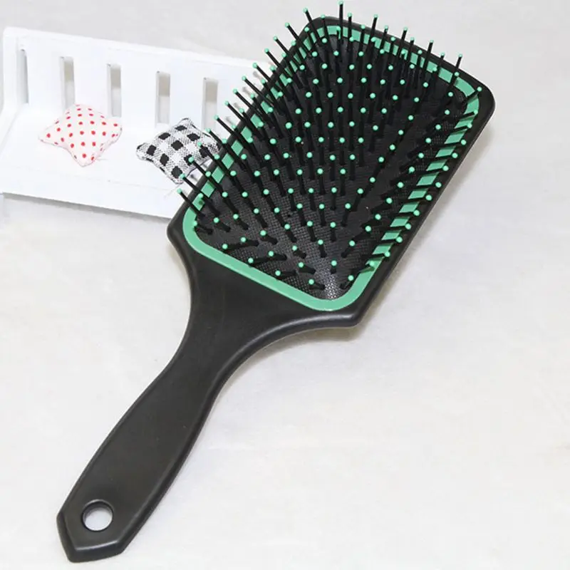 28TA Portable Plastic Curly Straight Hair Scalp Massage Comb Air Cushion Flat Square Detangling Hairbrush Salon Hairdressing
28TA Portable Plastic Curly Straight Hair Scalp Massage Comb Air Cushion Flat Square Detangling Hairbrush Salon Hairdressing
