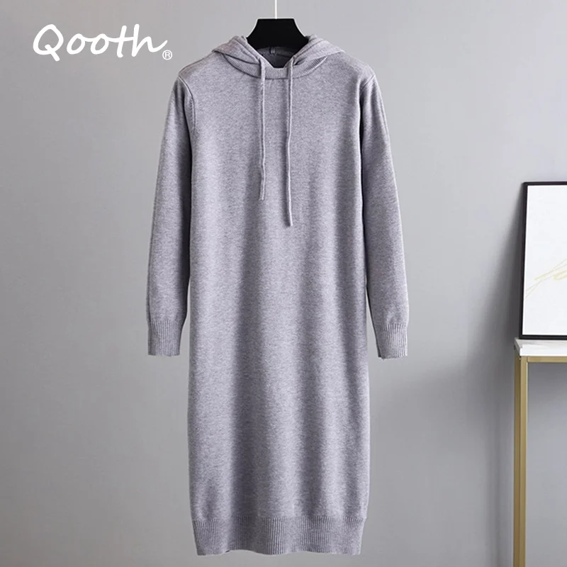 Толстовки Qooth, свитер, вязаное платье, женское плотное осенне-зимнее повседневное свободное Макси-свитер, длинная юбка выше колена, QT1163, 2021
Толстовки Qooth, свитер, вязаное платье, женское плотное осенне-зимнее повседневное свободное Макси-свитер, длинная юбка выше колена, QT1163, 2021