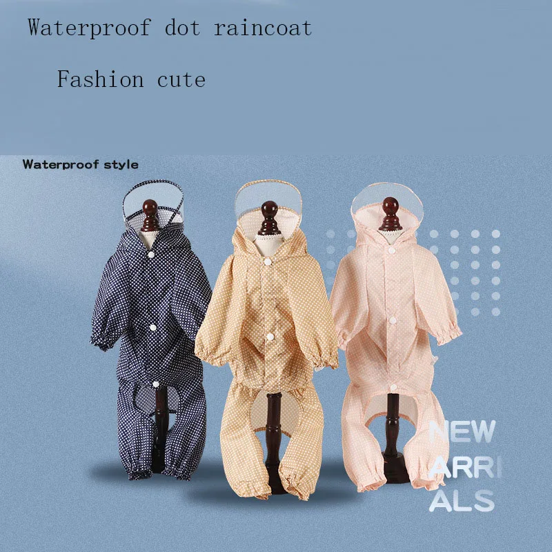 Raincoat for Dogs High Collar Hooded Labrador Clothes Windproof and Waterproof French Bulldog Coat York Dog Clothes Outdoor Pet
Raincoat for Dogs High Collar Hooded Labrador Clothes Windproof and Waterproof French Bulldog Coat York Dog Clothes Outdoor Pet