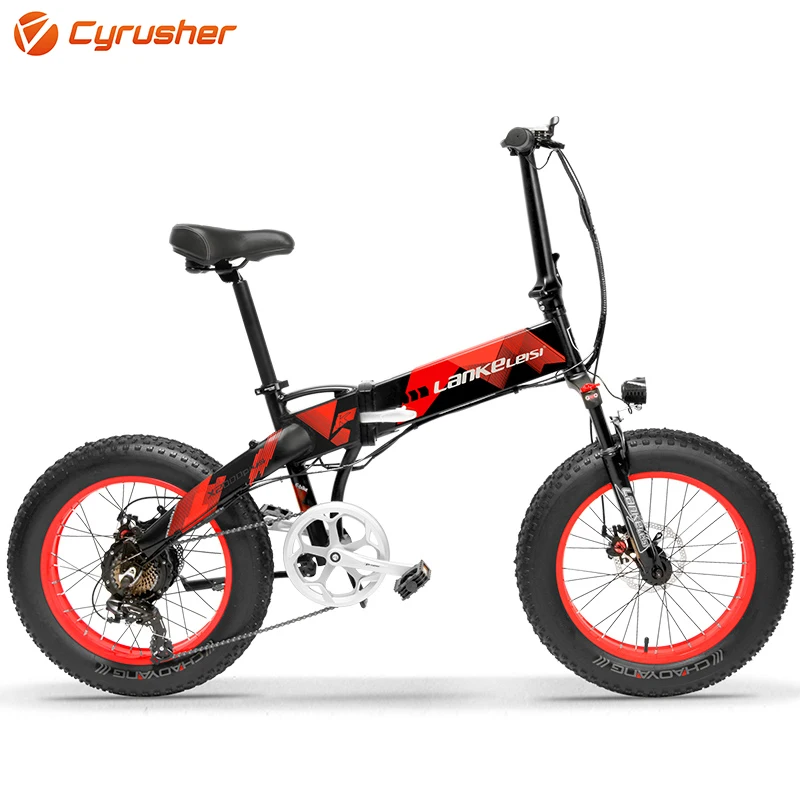 X2000 Fat Tire Electric Bicycle 48V 500W 10AH Lithium Battery Spoke Folding Electric Bike Big Tire Foldable Beach Snow eBike
X2000 Fat Tire Electric Bicycle 48V 500W 10AH Lithium Battery Spoke Folding Electric Bike Big Tire Foldable Beach Snow eBike