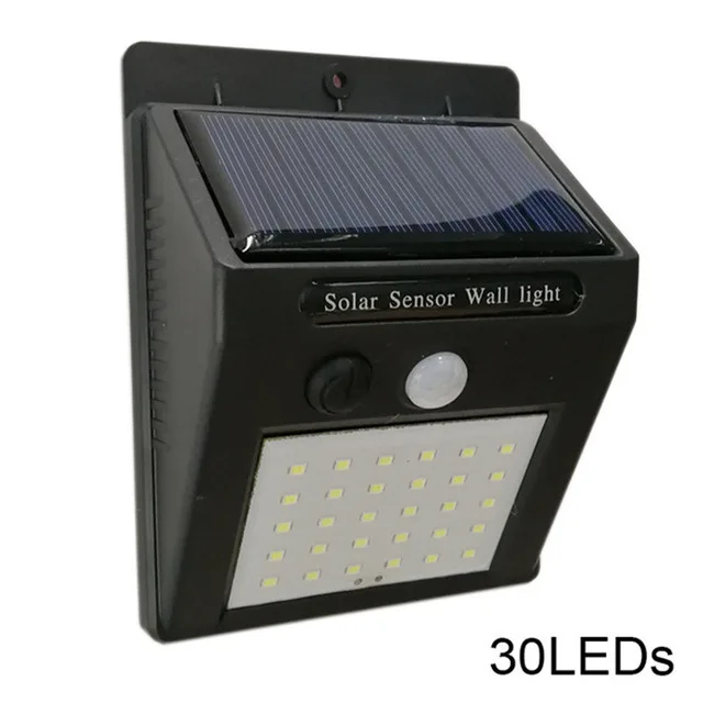 Rechargeable Solar Light 20 30 48 60 96 LED Waterproof PIR Motion Sensor Security Lamp Outdoor Emergency Wall | Освещение