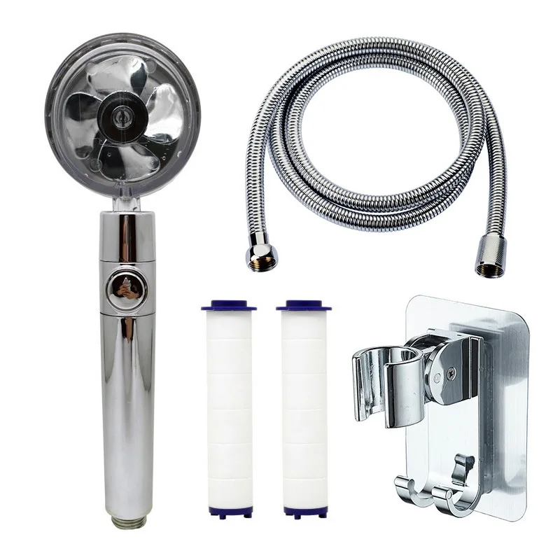 High Pressure Shower Head 360 Rotated Handheld Showerhead with Turbocharged Bathroom Pressurized Massage Rainfall Shower Head
High Pressure Shower Head 360 Rotated Handheld Showerhead with Turbocharged Bathroom Pressurized Massage Rainfall Shower Head