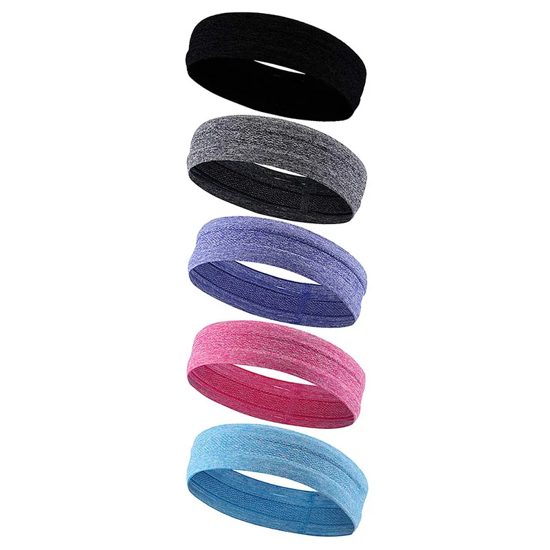 5Pcs Yoga Running Sports Travel Sports Headband Women and Men Non-Slip Fitness Headband Anti-Sweat Band
5Pcs Yoga Running Sports Travel Sports Headband Women and Men Non-Slip Fitness Headband Anti-Sweat Band
