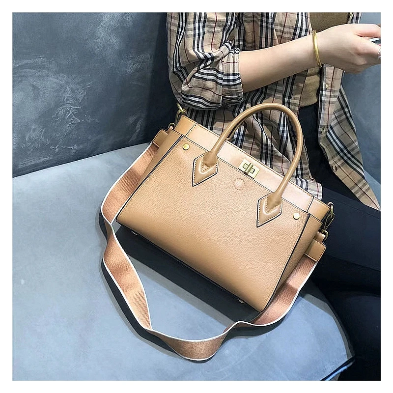 WOONAM Women Fashion Handbag Top Hide Genuine Calf Leather Office Lady Top Handle Bag WB1083
WOONAM Women Fashion Handbag Top Hide Genuine Calf Leather Office Lady Top Handle Bag WB1083