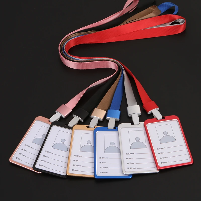 1pcs High quality Aluminium Alloy Card Holder Employee Name ID Card Cover Metal Work Certificate Identity Badge ID Business Case
1pcs High quality Aluminium Alloy Card Holder Employee Name ID Card Cover Metal Work Certificate Identity Badge ID Business Case