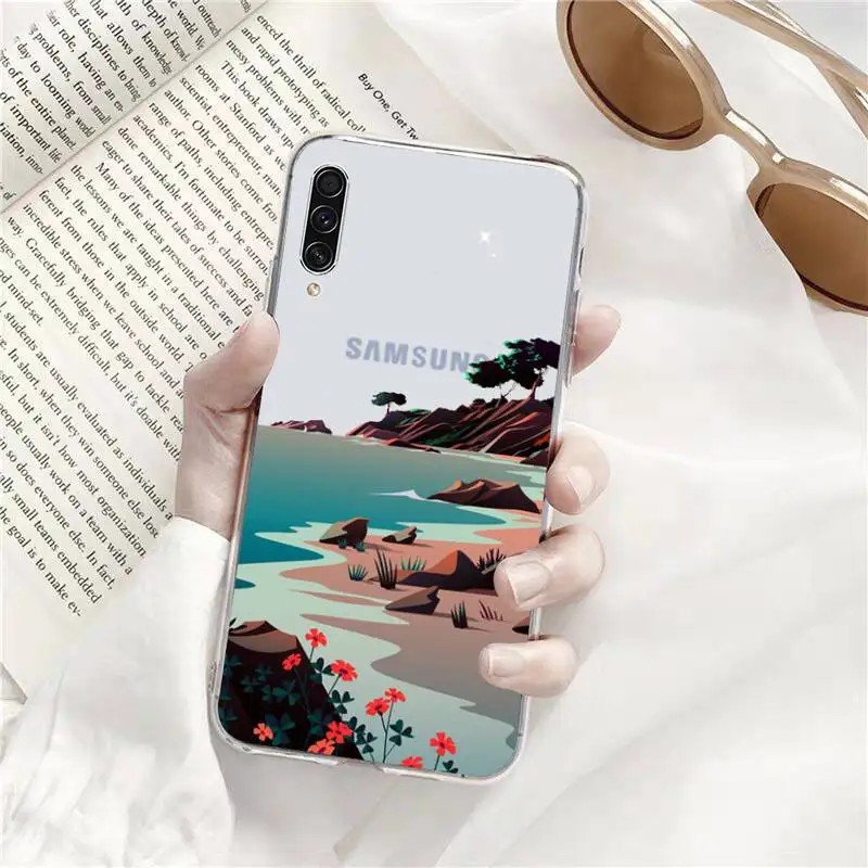 Hand Painted Landscape Phone Case Transparent For Samsung Galaxy A71 A21s S8 S9 S10 plus note 20 ultra
Hand Painted Landscape Phone Case Transparent For Samsung Galaxy A71 A21s S8 S9 S10 plus note 20 ultra