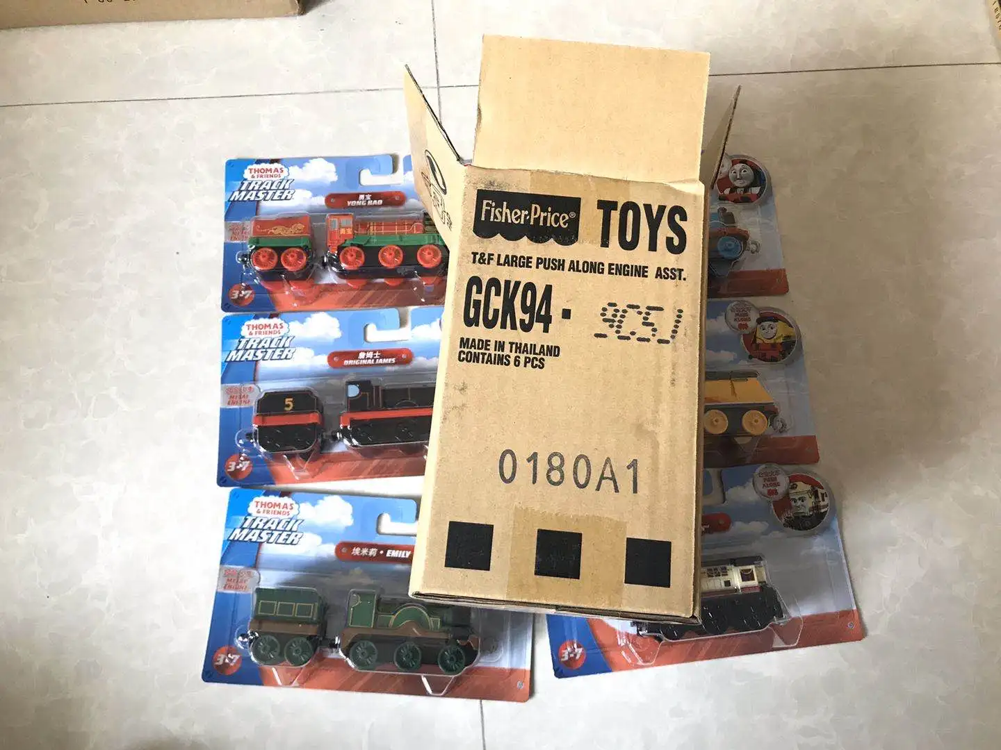 Thomas track master's alloy medium-sized small train Gordon Thomas Rebecca Emily GCK94
Thomas track master's alloy medium-sized small train Gordon Thomas Rebecca Emily GCK94