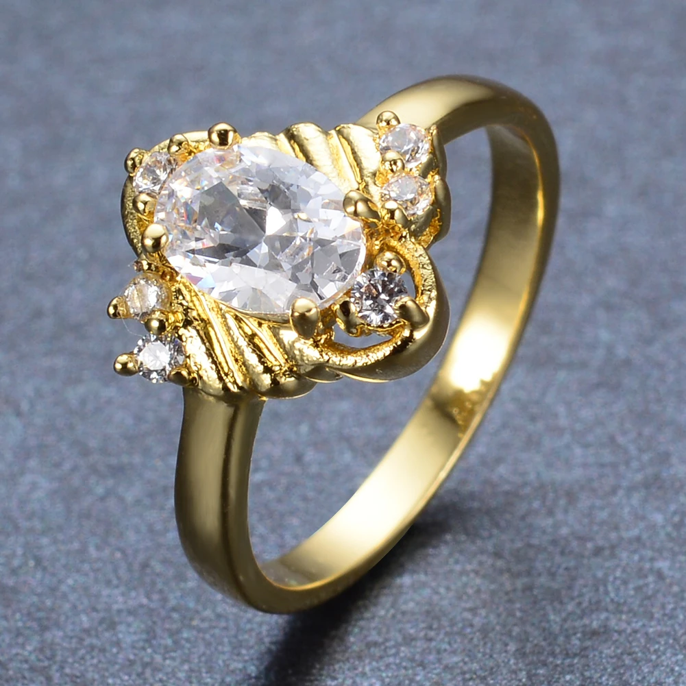 Cute Female White Oval Crystal Ring Charm Gold Color Wedding Rings For Women Luxury Bride Thin Engagement Ring
Cute Female White Oval Crystal Ring Charm Gold Color Wedding Rings For Women Luxury Bride Thin Engagement Ring