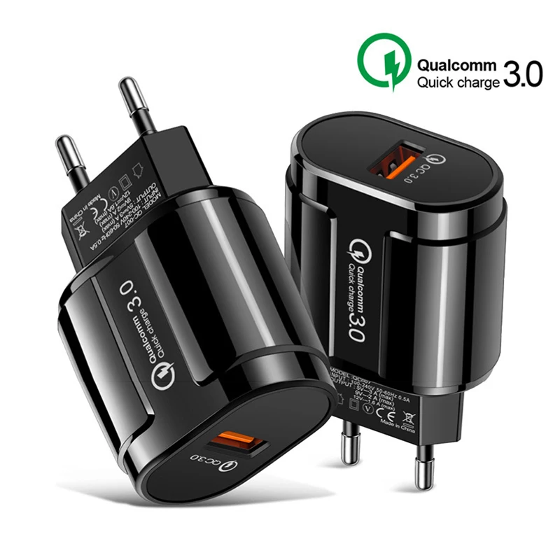 USB Charger Plug Quick Charge 3.0 Fast Charging For iPhone 12 Samsung Xiaomi 11 Portable Mobile Phone US EU Travel Plug Adapter
USB Charger Plug Quick Charge 3.0 Fast Charging For iPhone 12 Samsung Xiaomi 11 Portable Mobile Phone US EU Travel Plug Adapter
