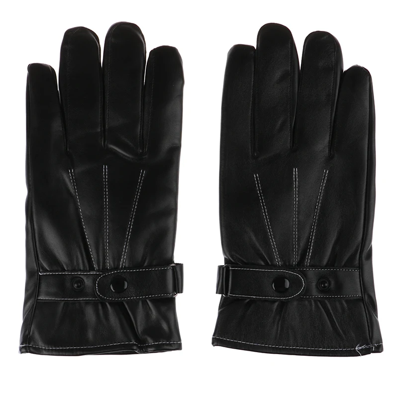 Men's Gloves Black Winter Mittens Keep Warm Touch Screen Windproof Driving Guantes Male Autumn Winter PU Leather Gloves Business
Men's Gloves Black Winter Mittens Keep Warm Touch Screen Windproof Driving Guantes Male Autumn Winter PU Leather Gloves Business