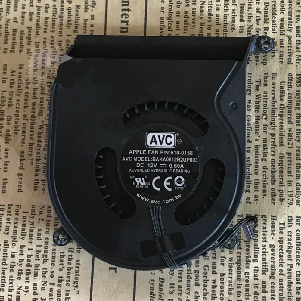 Вентилятор для охлаждения ноутбука AVC BAKA0812R2UP003, 12 В постоянного тока, 610 А, 4 провода, 0158-
Вентилятор для охлаждения ноутбука AVC BAKA0812R2UP003, 12 В постоянного тока, 610 А, 4 провода, 0158-