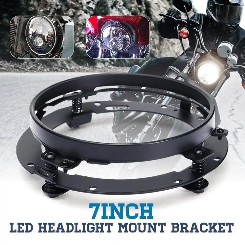 High Quality Headlight Mounting Ring Bracket Built-In Springs 7Inch 2Pcs Stable Headlight Bracket LED Headlight Bracket Durable
High Quality Headlight Mounting Ring Bracket Built-In Springs 7Inch 2Pcs Stable Headlight Bracket LED Headlight Bracket Durable