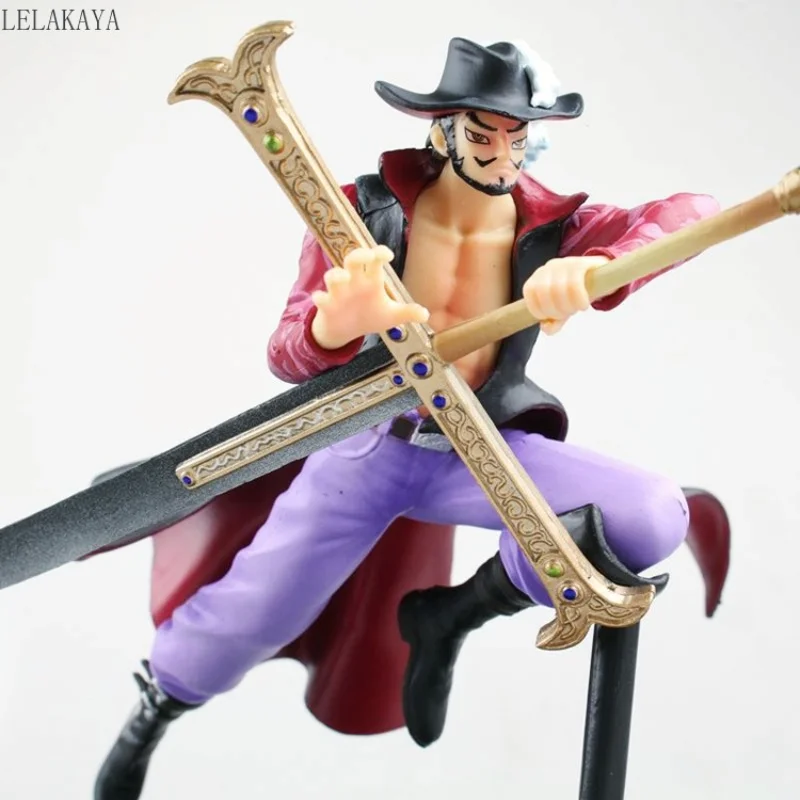 One Piece Anime Eagle Eye Dracule Mihawk ПВХ экшн-фигурка меч Боевая версия. Коллекционная модель Mihawk 15 см, игрушки, подарки для детей
One Piece Anime Eagle Eye Dracule Mihawk ПВХ экшн-фигурка меч Боевая версия. Коллекционная модель Mihawk 15 см, игрушки, подарки для детей