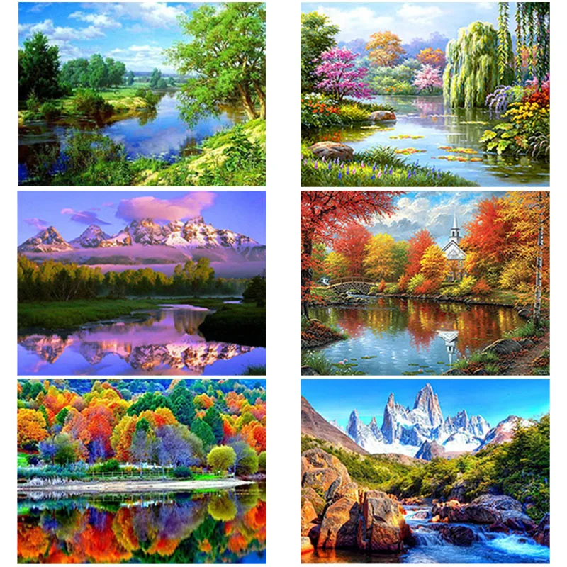 DIY 5D Diamond Painting Landscape Diamond Embroidery Tree Cross Stitch Full Round/Square Drill Crafts Home Decor Manual Art Gift
DIY 5D Diamond Painting Landscape Diamond Embroidery Tree Cross Stitch Full Round/Square Drill Crafts Home Decor Manual Art Gift
