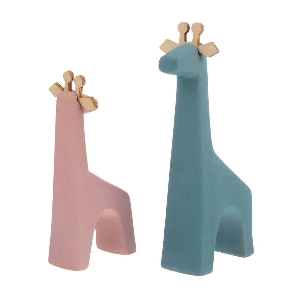 2pcs/Set Creative Ceramic Animal Ornament Desktop Ornament Ceramic Giraffe Craft
2pcs/Set Creative Ceramic Animal Ornament Desktop Ornament Ceramic Giraffe Craft