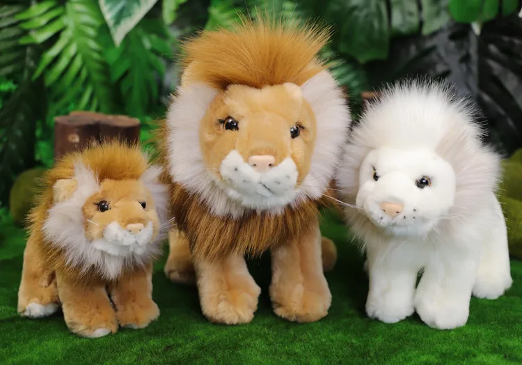 Africa lion plush toy white or borwn lion soft doll baby toy birthday gift w1666
Africa lion plush toy white or borwn lion soft doll baby toy birthday gift w1666