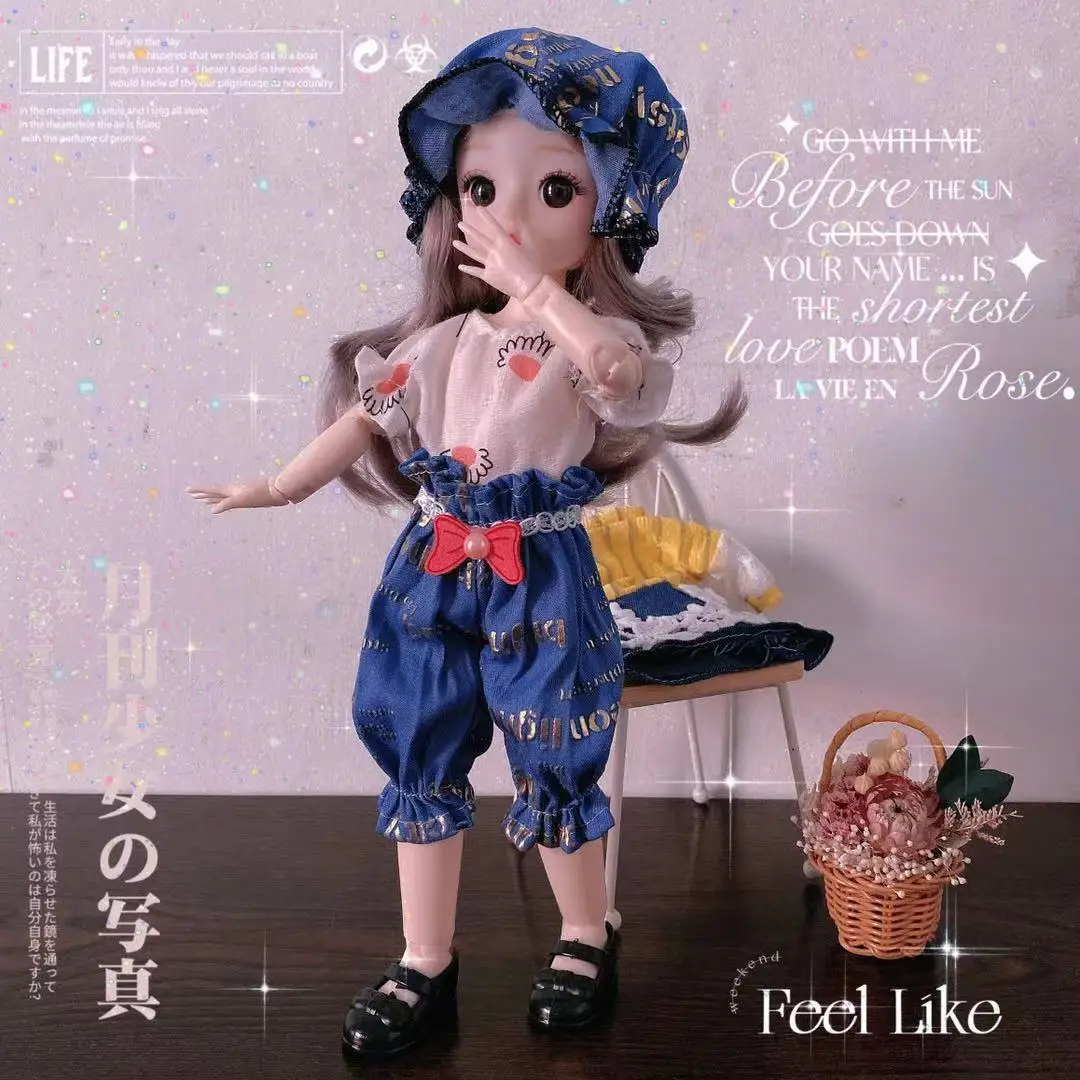 Кукольный домик: Новый 30 см 3 d eye шестиконечный BJD fat body baby, детские куклы, игрушки, подарок на день рождения
Кукольный домик: Новый 30 см 3 d eye шестиконечный BJD fat body baby, детские куклы, игрушки, подарок на день рождения