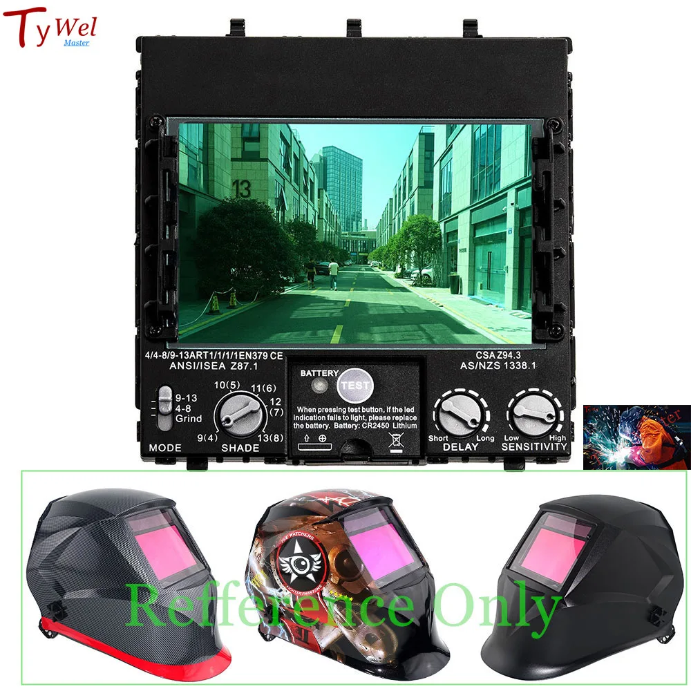 Сварочный фильтр TywelMaster 100x65 мм, 4 датчика, автозатемнение 4(3)-13
Сварочный фильтр TywelMaster 100x65 мм, 4 датчика, автозатемнение 4(3)-13