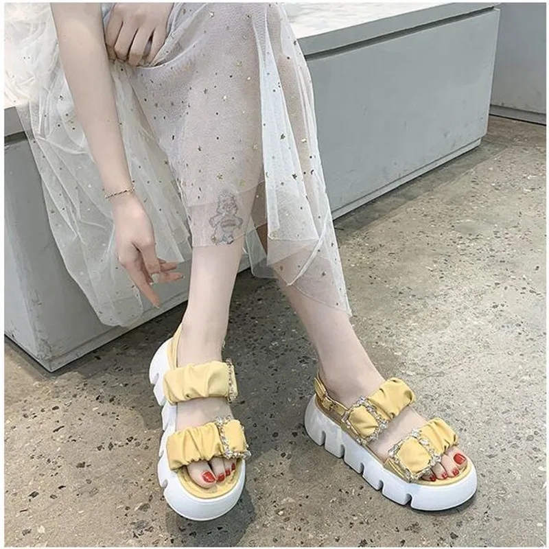 Sandals Women Shoes 2021 Summer Fashion Casual Open Toe Buckle Outdoor Sport Chunky Sandals Women Flat Ladies Sandalias De Mujer
Sandals Women Shoes 2021 Summer Fashion Casual Open Toe Buckle Outdoor Sport Chunky Sandals Women Flat Ladies Sandalias De Mujer