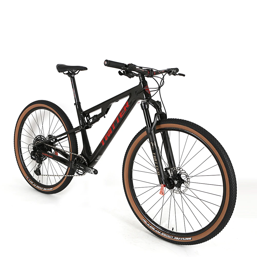 TWITTER OVERLORD M6100-12S Hot sale 29er full suspension carbon mountain bike 12*148mm Thru-Axle mtb downhill bike with DEORE
TWITTER OVERLORD M6100-12S Hot sale 29er full suspension carbon mountain bike 12*148mm Thru-Axle mtb downhill bike with DEORE