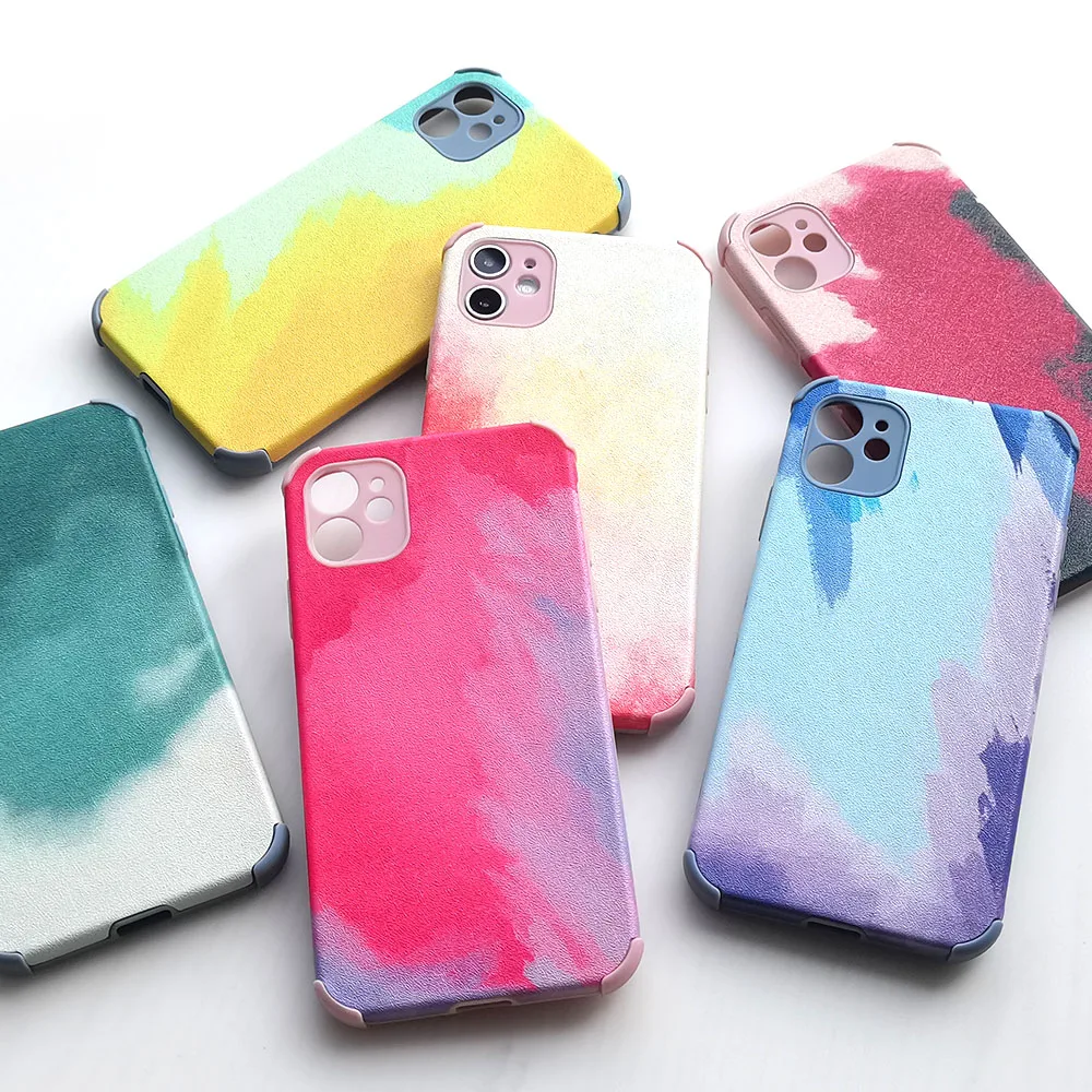 Transparent Anti-fall Watercolor gradient Phone Case for iPhone 12 13 Pro MAX XR X XS Case for iPhone 11 Pro max 7 8 Plus
Transparent Anti-fall Watercolor gradient Phone Case for iPhone 12 13 Pro MAX XR X XS Case for iPhone 11 Pro max 7 8 Plus