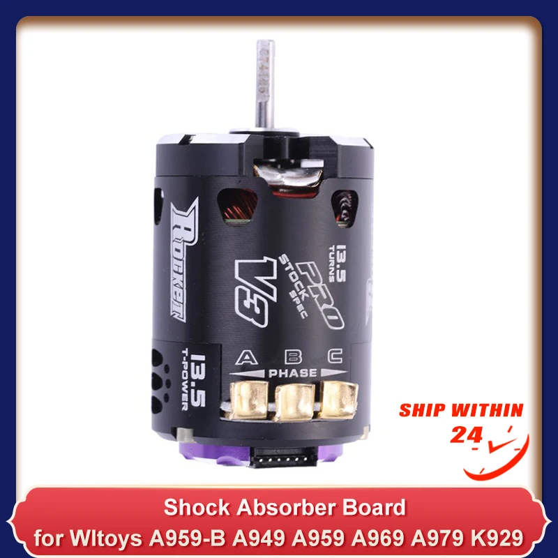 SURPASS HOBBY V3 540 13.5T Sensored SPEC RC Brushless Motor for 1/10 RC Racing Car Truck RC Car Parts Accessories Purple black
SURPASS HOBBY V3 540 13.5T Sensored SPEC RC Brushless Motor for 1/10 RC Racing Car Truck RC Car Parts Accessories Purple black