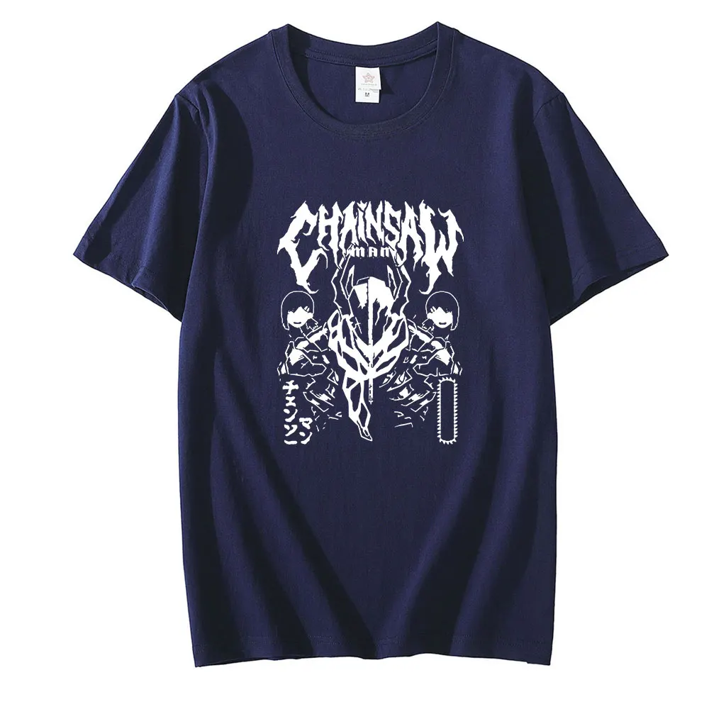 Hot Sale Chainsaw Man Classic O-neck Tee High Quality T-shirts Graphic Couple Wears Short Sleeve Clothing Oversize Unisex Wears
Hot Sale Chainsaw Man Classic O-neck Tee High Quality T-shirts Graphic Couple Wears Short Sleeve Clothing Oversize Unisex Wears
