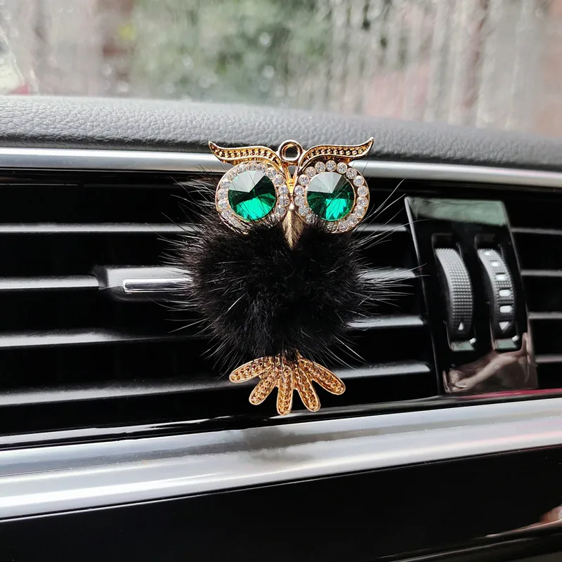 Crystal Owl Car Air Freshener Diamond Villus Owl Car Perfume Clip Auto Accessories Interior Woman Aromatherapy Ornament
Crystal Owl Car Air Freshener Diamond Villus Owl Car Perfume Clip Auto Accessories Interior Woman Aromatherapy Ornament