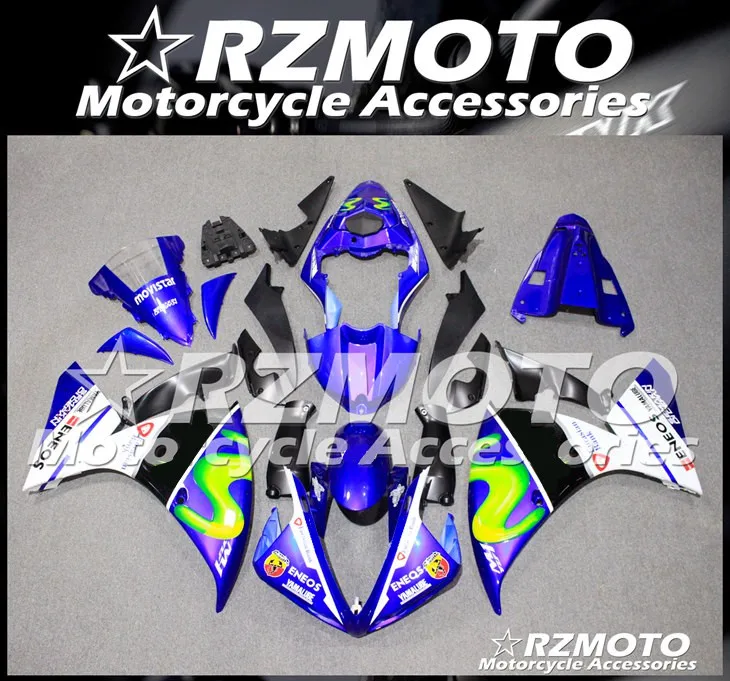 Литья под давлением Новый ABS весь обтекатели комплект подходит для YAMAHA YZF-R1 R1 2009 2010 2011 09 10 11 кузов комплект синего цвета
Литья под давлением Новый ABS весь обтекатели комплект подходит для YAMAHA YZF-R1 R1 2009 2010 2011 09 10 11 кузов комплект синего цвета
