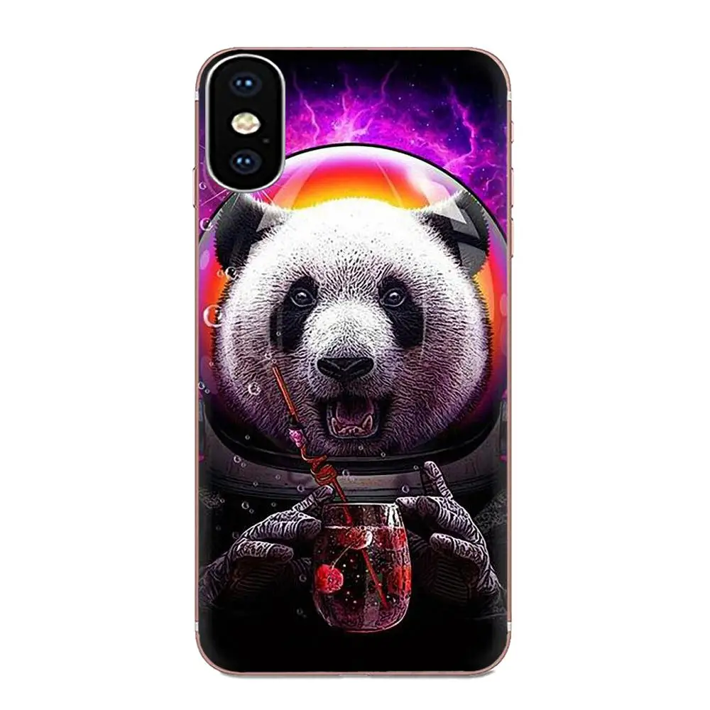 Для Apple iPhone 4 4S 5 5C 5S SE 6 6S 7 8 11 Plus Pro X XS Max XR чехлы для телефонов Dabbing Panda | Мобильные