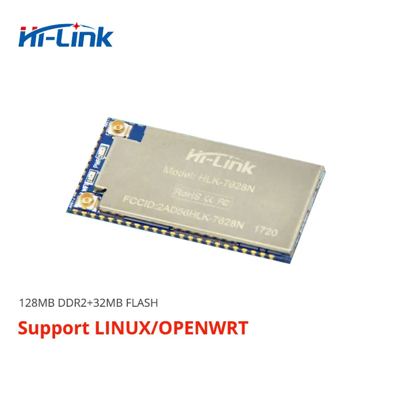 Бесплатная доставка 2 шт./лот UART Встроенный Wi Fi беспроводной mt7628 openwrt модуль RAM128m