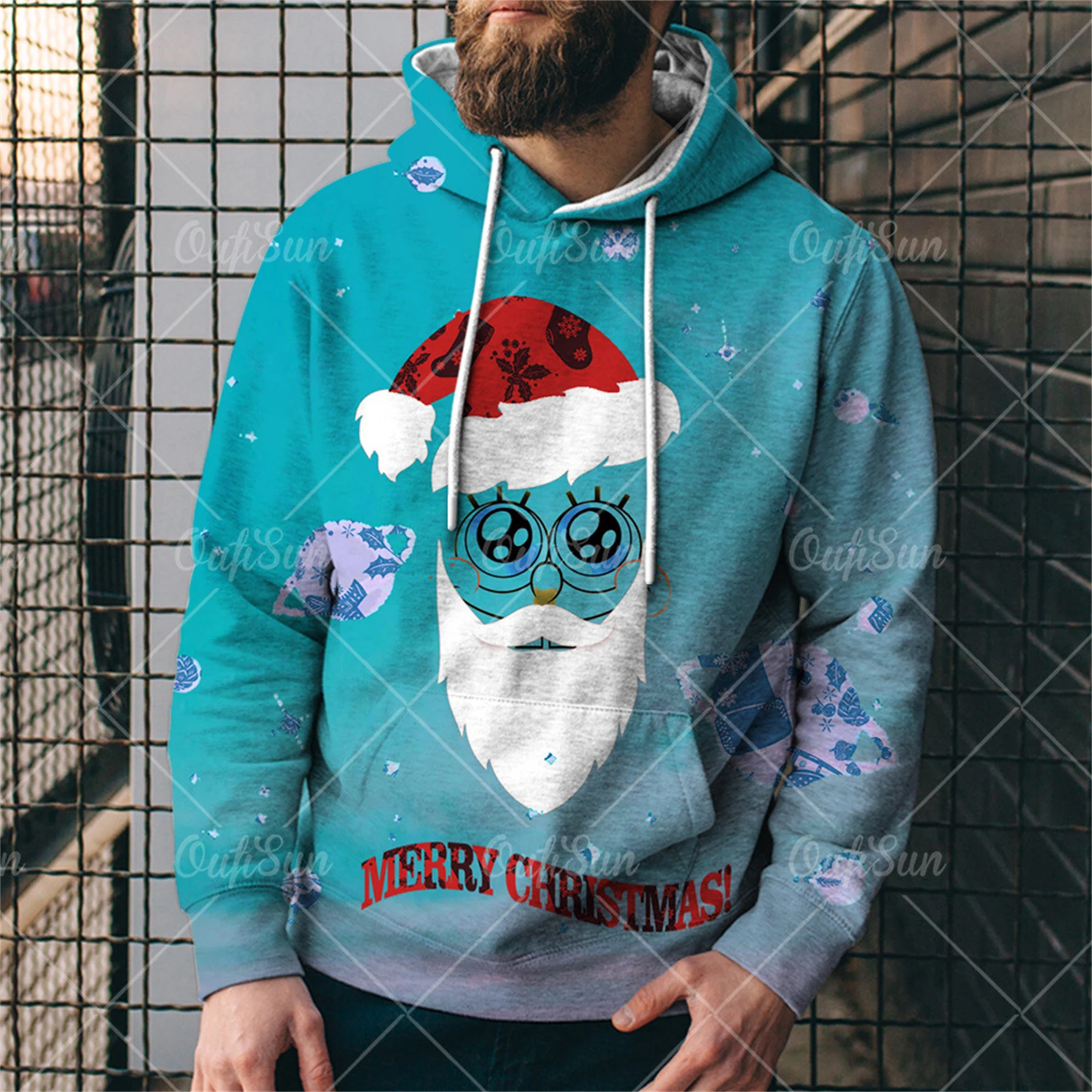 Christmas Print Round Neck Pocket Elastic Hoodie Men Long Sleeve Loose Breathable Sport Pullover Drawstr Adjustable Sweatshirt
Christmas Print Round Neck Pocket Elastic Hoodie Men Long Sleeve Loose Breathable Sport Pullover Drawstr Adjustable Sweatshirt