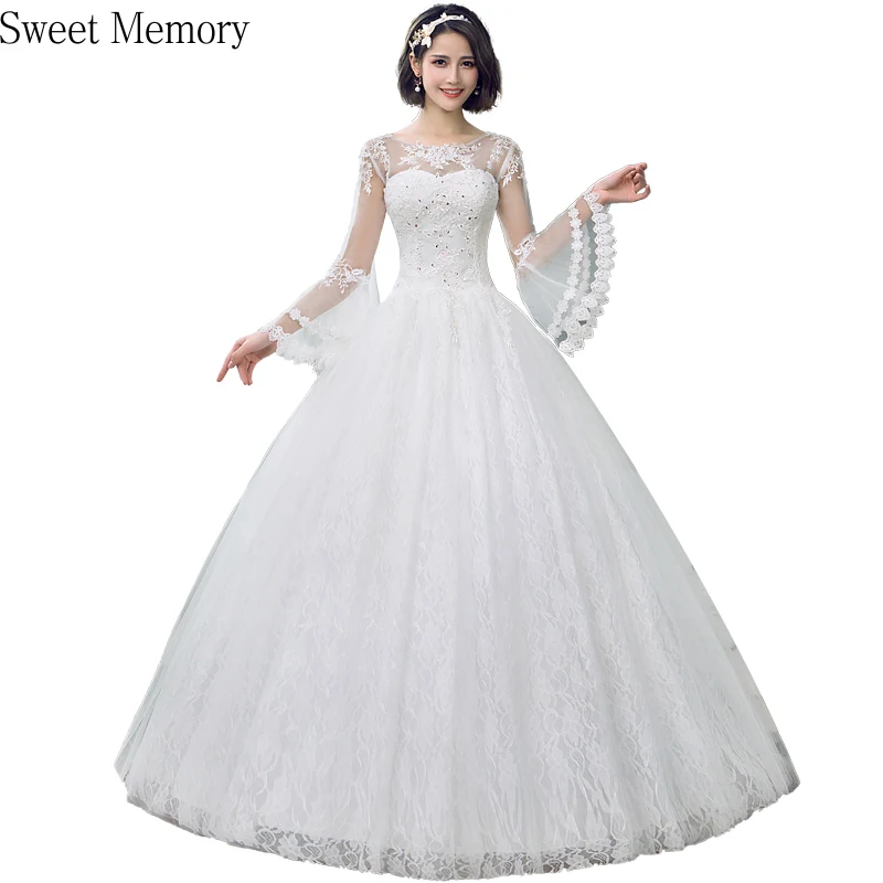Sweet Memory 2021 Princess Bride Long Sleeve Wedding Dresses Ball Gowns White Wedding Party Dress 2021 Robe De Soiree De Mariage
Sweet Memory 2021 Princess Bride Long Sleeve Wedding Dresses Ball Gowns White Wedding Party Dress 2021 Robe De Soiree De Mariage