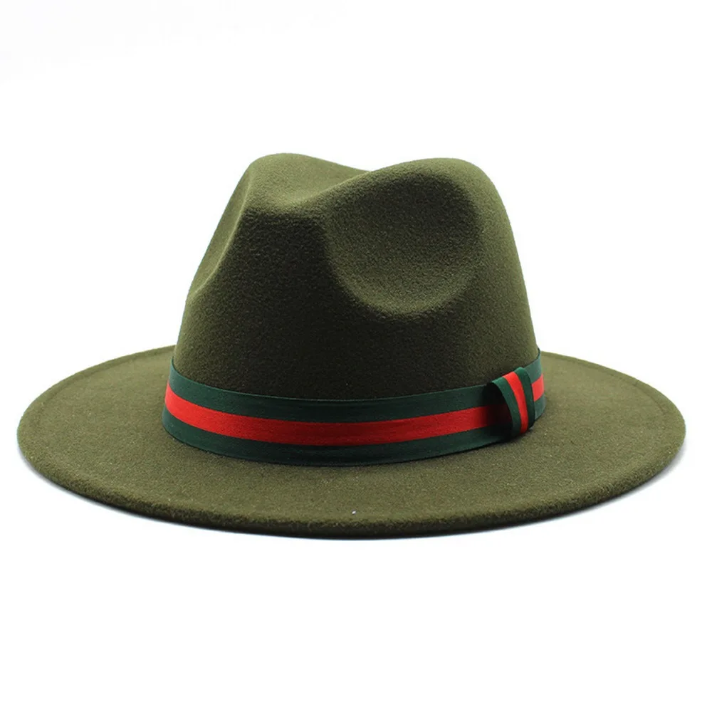 Four Seasons Unisex Fedora Hat Simple Style Woolen Colorblock Strap Decoration Prom Party Outdoor High Quality Caps
Four Seasons Unisex Fedora Hat Simple Style Woolen Colorblock Strap Decoration Prom Party Outdoor High Quality Caps