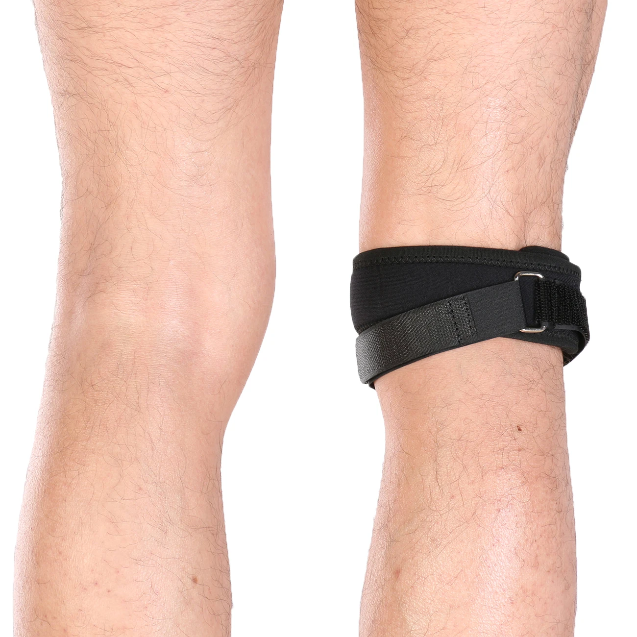1 шт. коленной коленный ремень Регулируемый сухожильная скобка Поддержка для