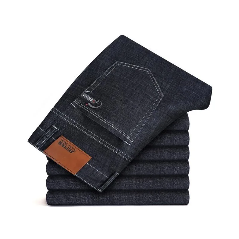 Spring Autumn 2020 Men's Smart Jeans Business Fashion Straight Regular Blue Stretch Denim Trousers Classic Men Plus Size 28-40
Spring Autumn 2020 Men's Smart Jeans Business Fashion Straight Regular Blue Stretch Denim Trousers Classic Men Plus Size 28-40